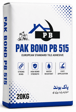 Pak Bond PB 515 water resistant flexible tile adhesive 20kg bag