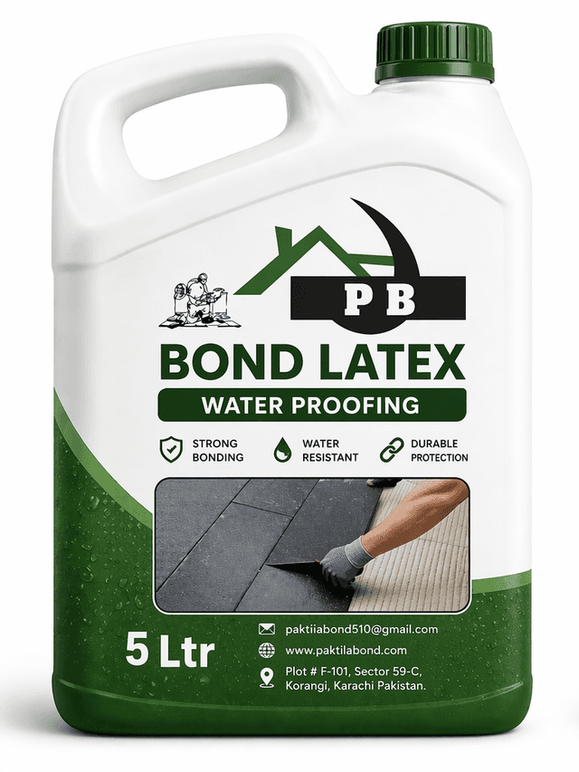 Pak Bond Bond Latex 5Ltr liquid jug
