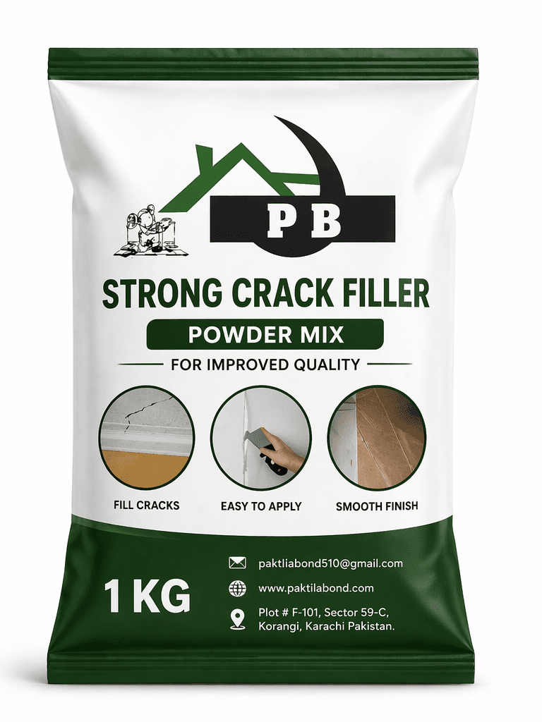 Pak Bond Strong Crack Filler 1kg powder mix bag