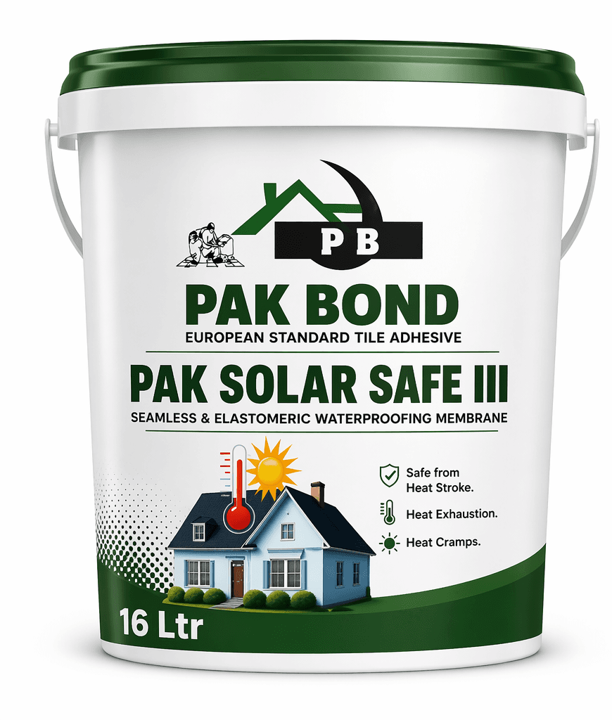 Pak Bond Pak Solar Safe III seamless waterproofing membrane 16 Ltr