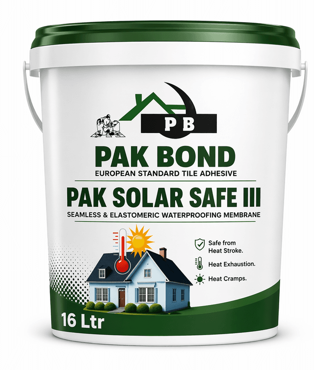 Pak Bond Pak Solar Safe III seamless waterproofing membrane 16 Ltr