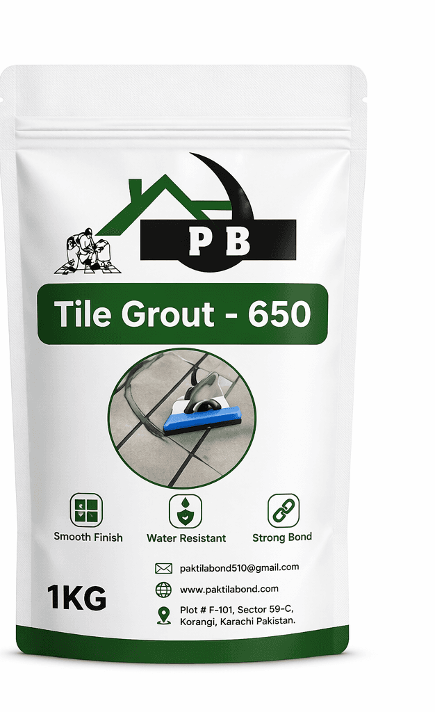 Pak Bond Tile Grout 650 1kg bag
